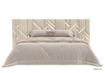 Кровать Фиджи с широким изголовьем