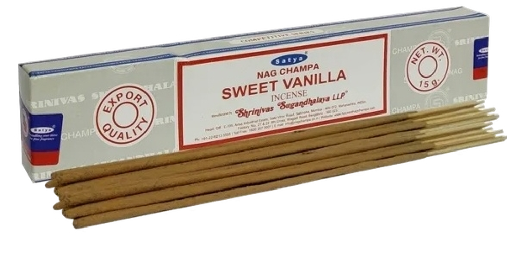 Ароматические палочки с ароматом чампы и сладкой ванили