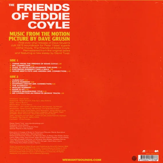 Dave Grusin - The Friends Of Eddie Coyle - LP