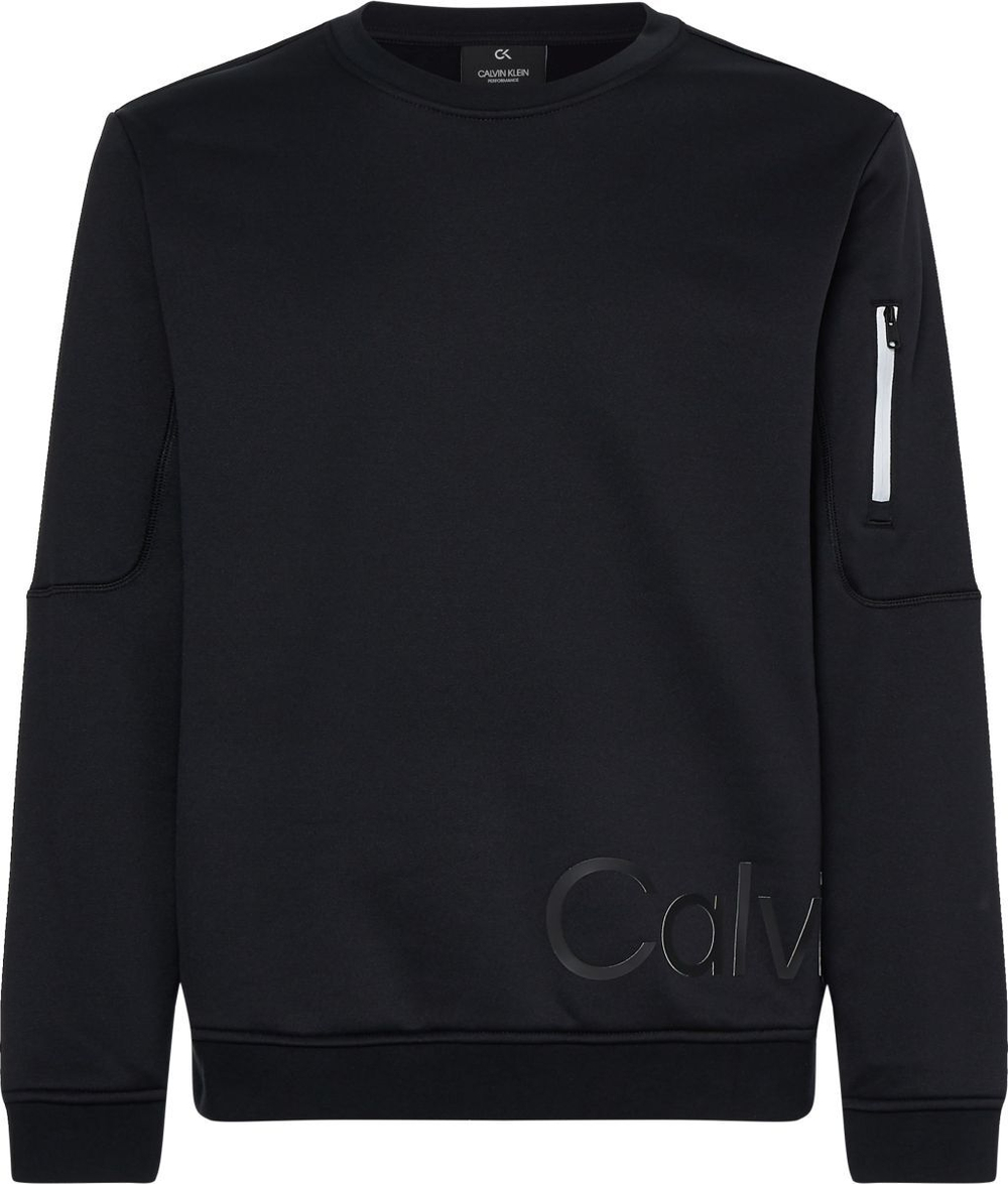 Мужская кофта теннисная Calvin Klein Pullover - black