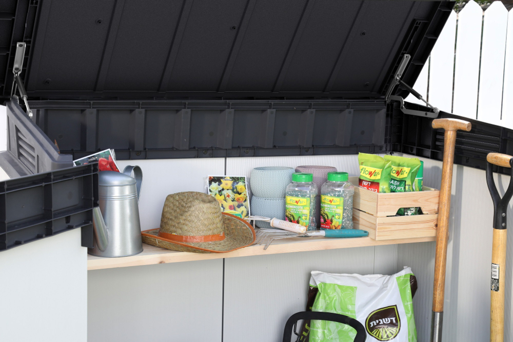 Уличный ящик пластиковый Keter Premier XL 1150 л