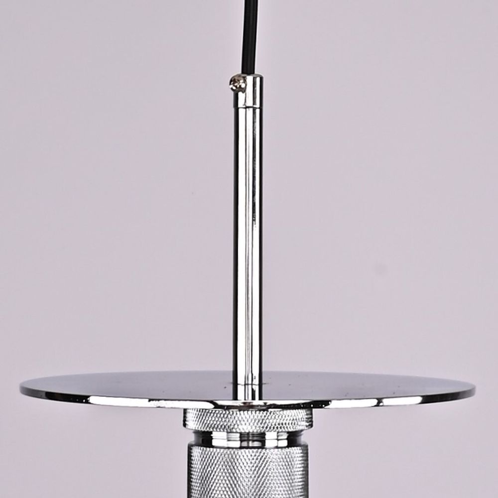 Подвесной светильник RH Utilitaire Disk Shade Pendant Silver