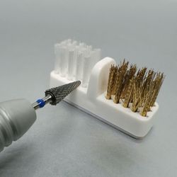 Щеточка для очистки фрез с клеевым основанием