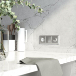 Рамка на 3 поста Fiore (серебряный)