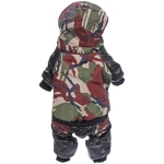 Комбинезон зимний для собак мелких и средних пород «BRO Style», камуфляж, р L