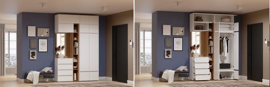 Шкаф-антресоль ПРАГА № 3