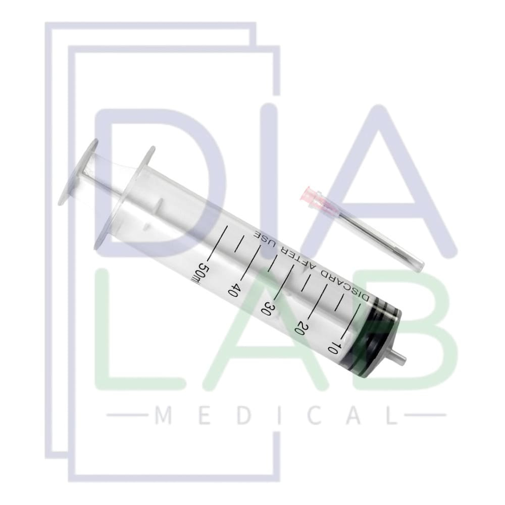 Шприц 50 мл 20 шт медицинский инъекционный одноразовый с иглой 18G (1,2х40 мм) стерильный