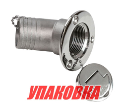 Горловина заливная угловая для бензина 38 мм, Marine Rocket (упаковка из 5 шт.)