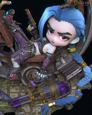 Фигуркаел Джинкс Лига легенд Jinx League of Legends