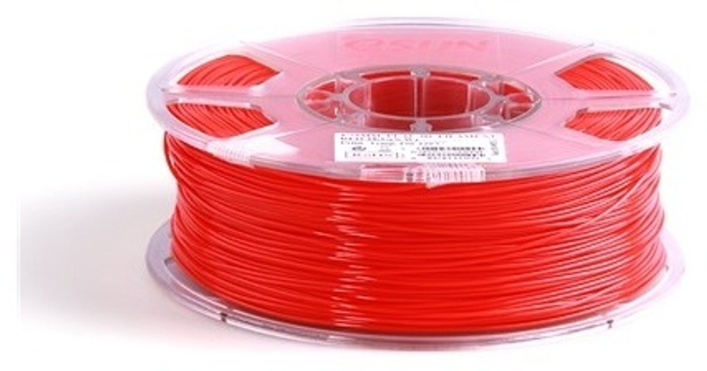ПЛАСТИК ДЛЯ 3D ПРИНТЕРОВ ESUN PLA+ RED/1.75MM/1KG/ROLL