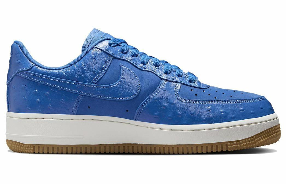 Кроссовки Nike Air Force 1 Blue Ostrich (Женская размерная сетка)