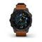 Garmin Epix Gen 2 Sapphire — титановый смарт-часы с кожаным ремешком
