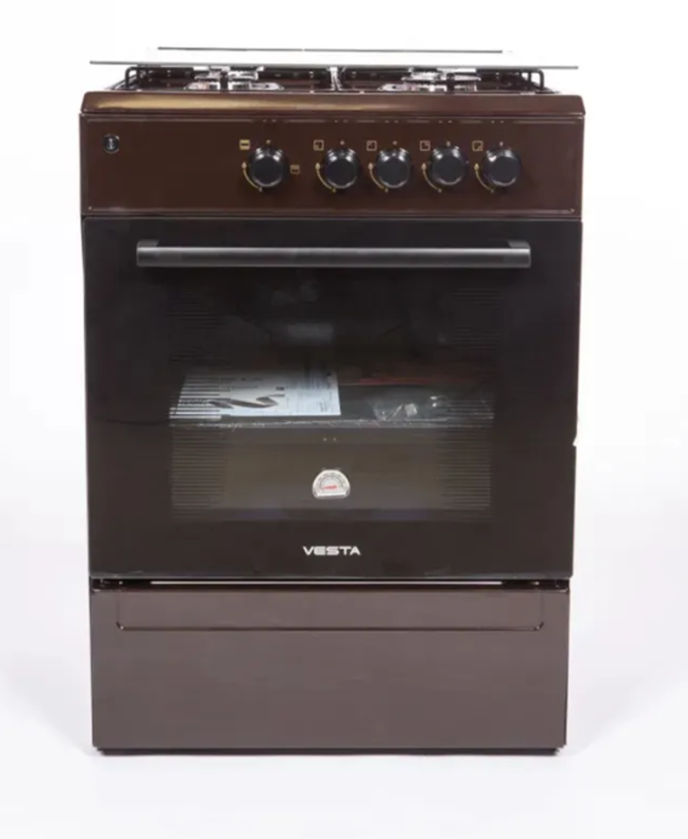 Плита газовая Vesta BERGAMO VGG 10-G Коричневый ГКдух Ех