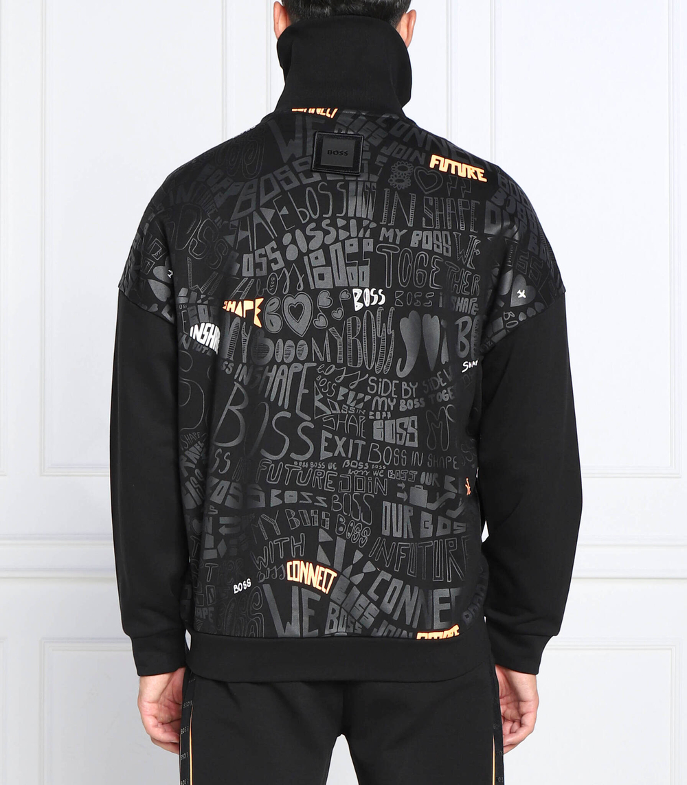 тощие skarley lotus BOSS GREEN - черный(50476387)