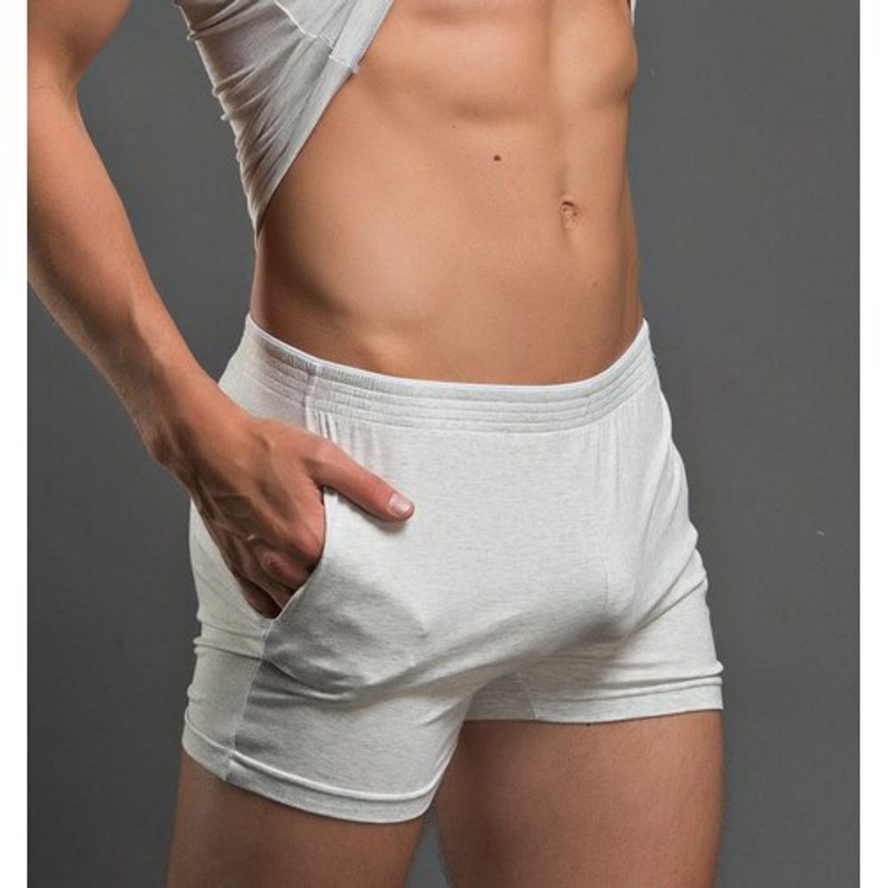 Мужские шорты светло - серые Superbody JOY shorts  Sky - GRey 18473
