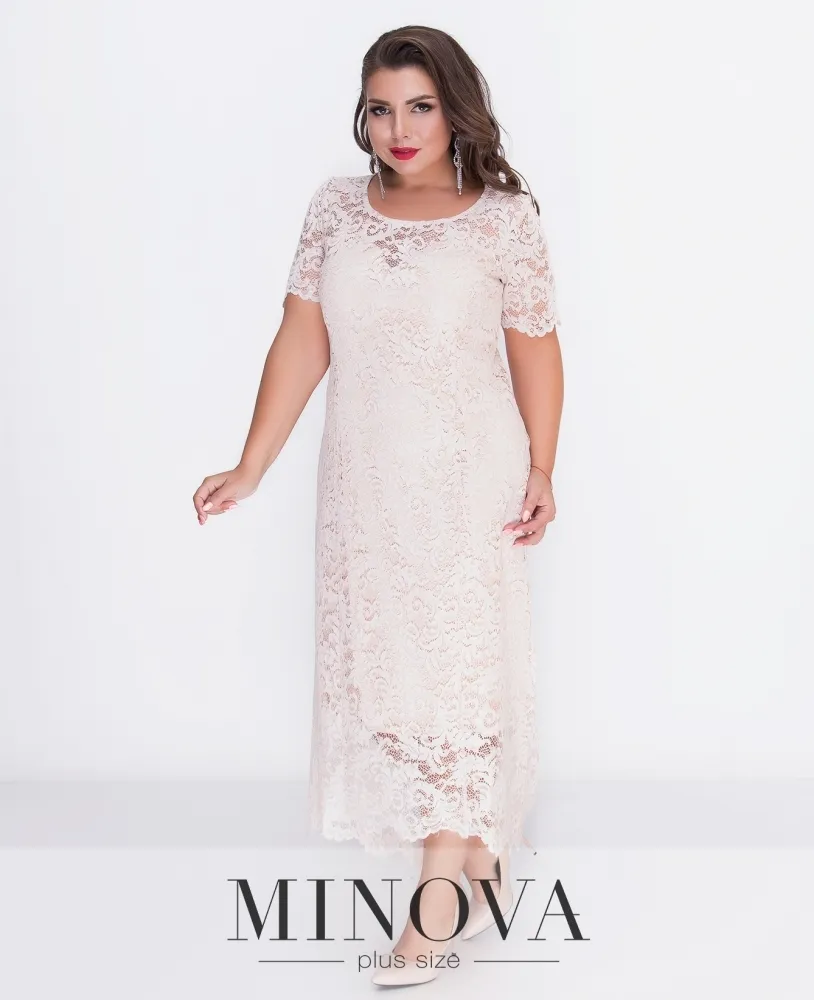 Платье 18-25-бежевый Minova