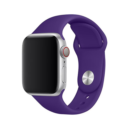 Силиконовый ремешок Apple Watch, 38/40/41, M/L, фиолетовый