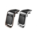 Держатель в авто на магните Hoco CA74 с креплением на решетку, 012145 Черный + серый