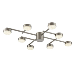 8115/8C COMFI LN26 248 никель, металл Люстра потолочная LED GX53 8*7W 220V DABRA