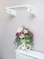 Полка настенная навесная 60*26 см