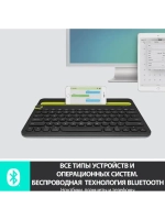 Клавиатура беспроводная Logitech K480 Bluetooth  Keyboard