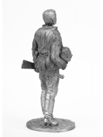 Оловянный солдатик Автоматчик с бюстом, 1945 г.