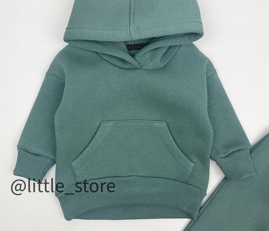 Комплект из футера с начесом "Simple" Пихта