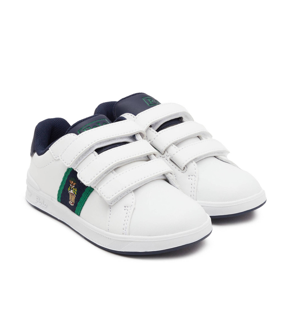 Кроссовки heritage court ii bear ez POLO RALPH LAUREN - белый(RF104323)