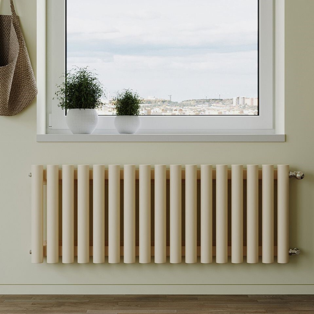 Радиатор трубчатый Guardo Torre 6D-600-17 BK-VER R1015(M) бежевый матовый