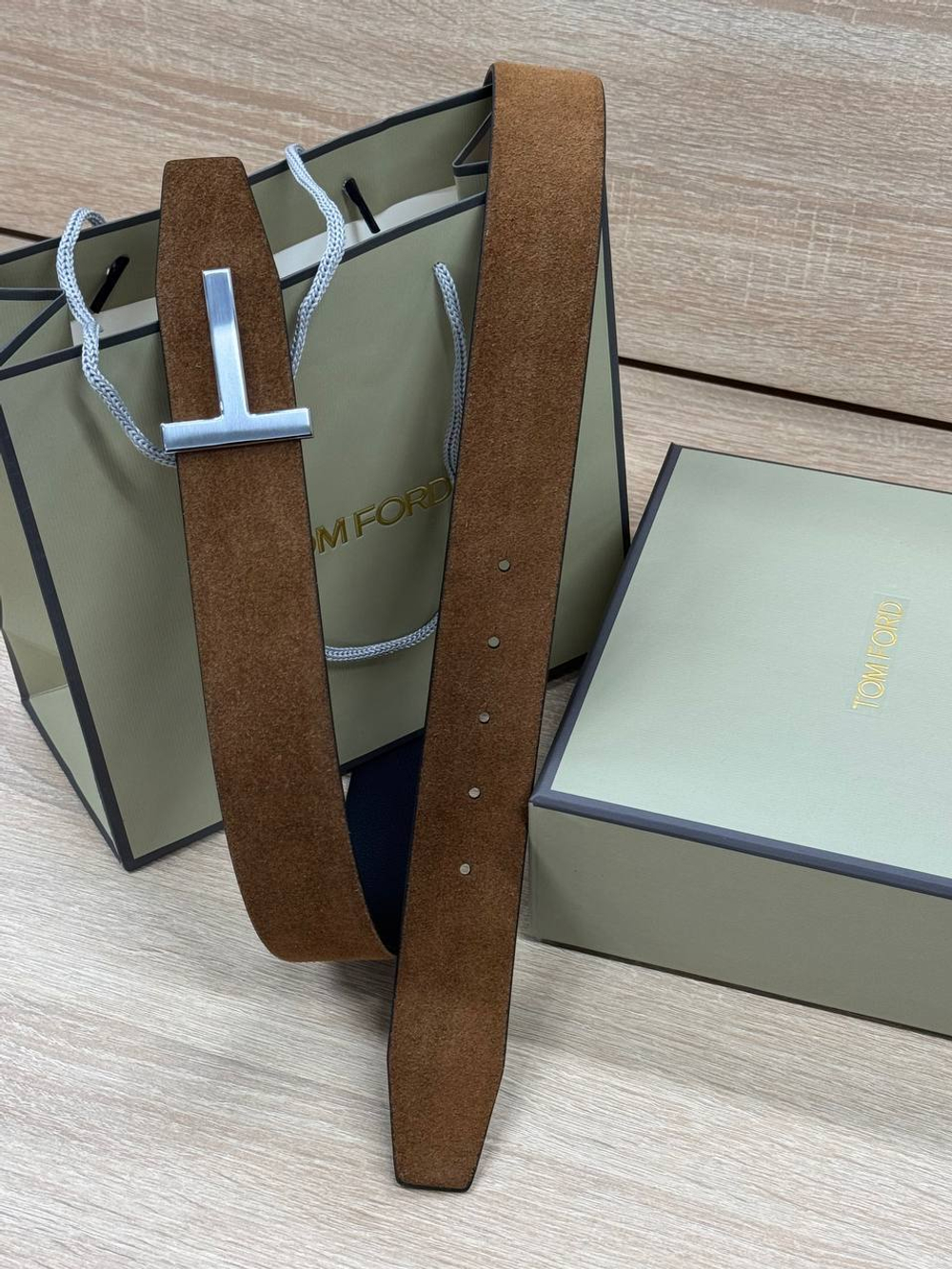 Ремень Tom Ford двухсторонний
