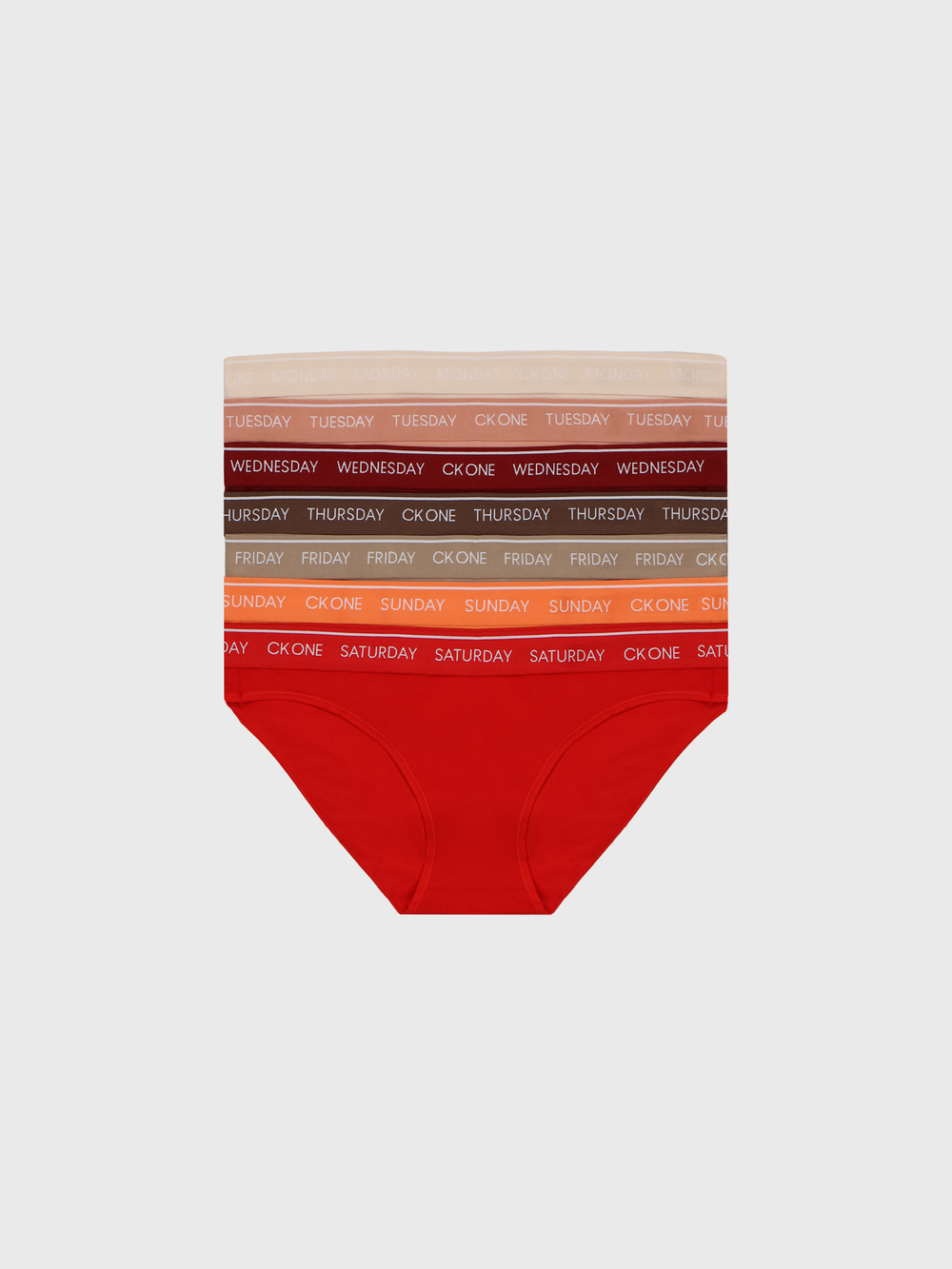 Женские трусы Calvin Klein Ck One 7-pack Bikini Cotton Stretch