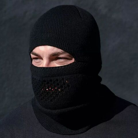 Шапка-маска черная