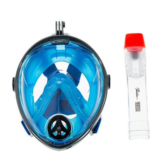 Маска Marlin Vision Grey/Blue L/XL