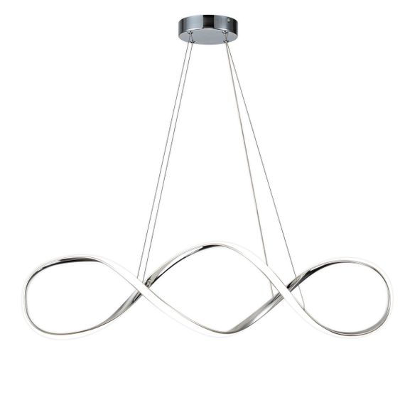 Подвесной светодиодный светильник Escada Knot 10236/1LED Chrome