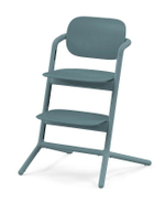 Стульчик для кормления Cybex Lemo 4 в 1 с мягкими чехлами Comfort Inlay Stone Blue/Stone Blue