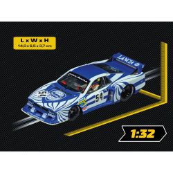 Carrera DIGITAL 132 - Lancia Beta Montecarlo Turbo "No.54" 6h Silverstone 1980 32030 / артикул   32030  / GTIN 4007486320307