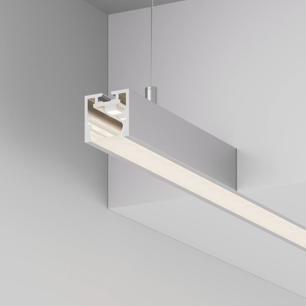 Профиль PDS-ZM-PLUS-2000 ANOD (Arlight, Алюминий) 035020