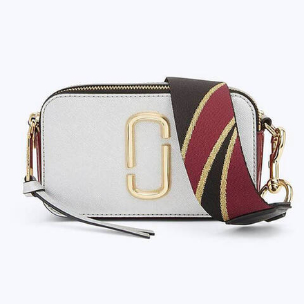 СУМКА MARC JACOBS SNAPSHOT SILVER MULTI