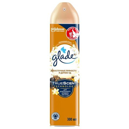 Glade освежит. Восточные пряности и дерево уд 300 мл *12