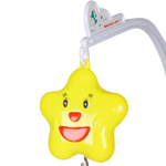 0333680/Мобиль на кроватку ТМ "Smart Baby" музыкальная карусель с мягкими игрушками, со звуком, заво