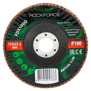Круг лепестковый керамический торцевой RockForce RF-FD5100Q