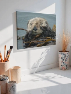 Картина на стену 40 X 50 Бобр