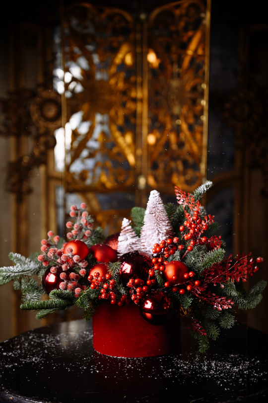 Композиция Красный бархат