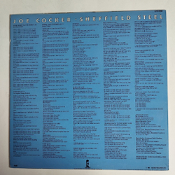 Винтажная виниловая пластинка LP Joe Cocker Sheffield Steel (Sweden 1982)