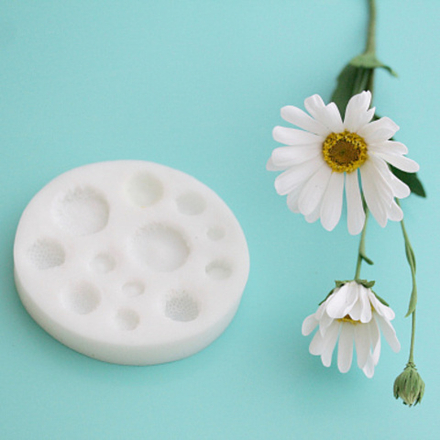 Молд силиконовый "Серединки цветов" универсальный от Академии DECO