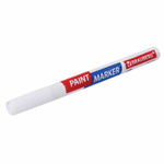Маркер-краска лаковый EXTRA (paint marker) 2 мм белый усиленная нитро-основа BRAUBERG (12 штук в упаковке)