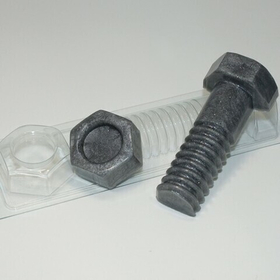 Форма пластиковая Болт с гайкой
