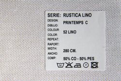 Жаккард Rustica Lino Printemps C 52 Lino ( Рустика Лино Принтемпс Лино)