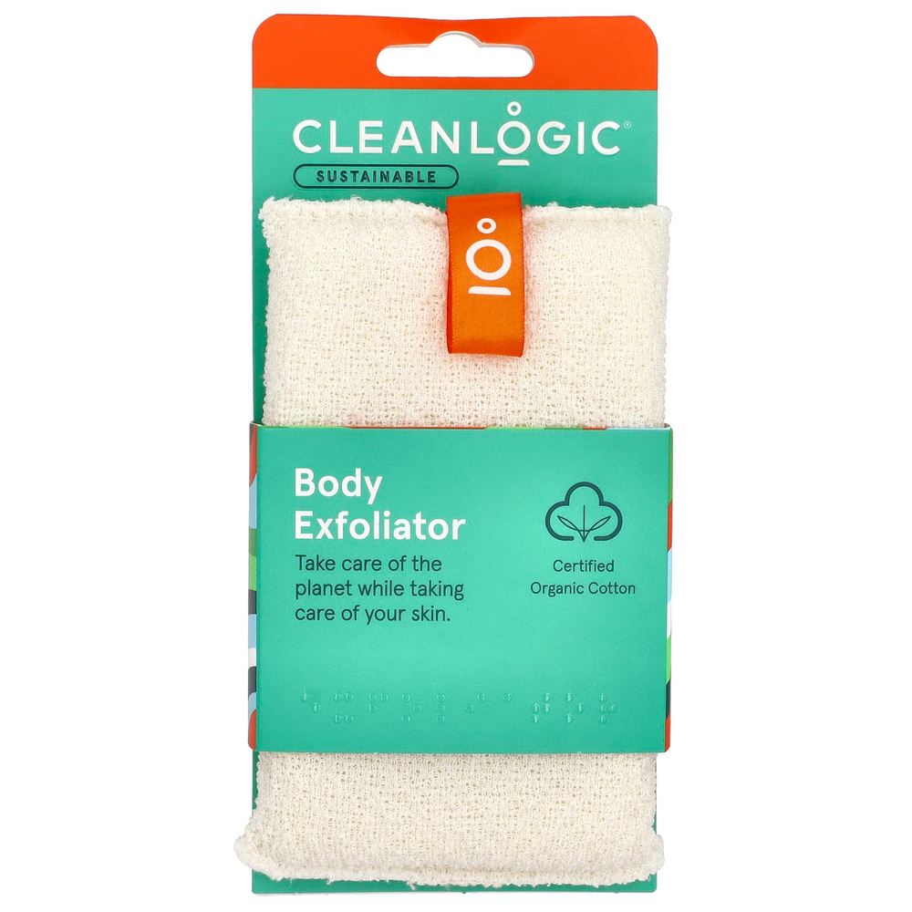 Cleanlogic, Устойчивое отшелушивающее средство для тела, белое, 1 шт.