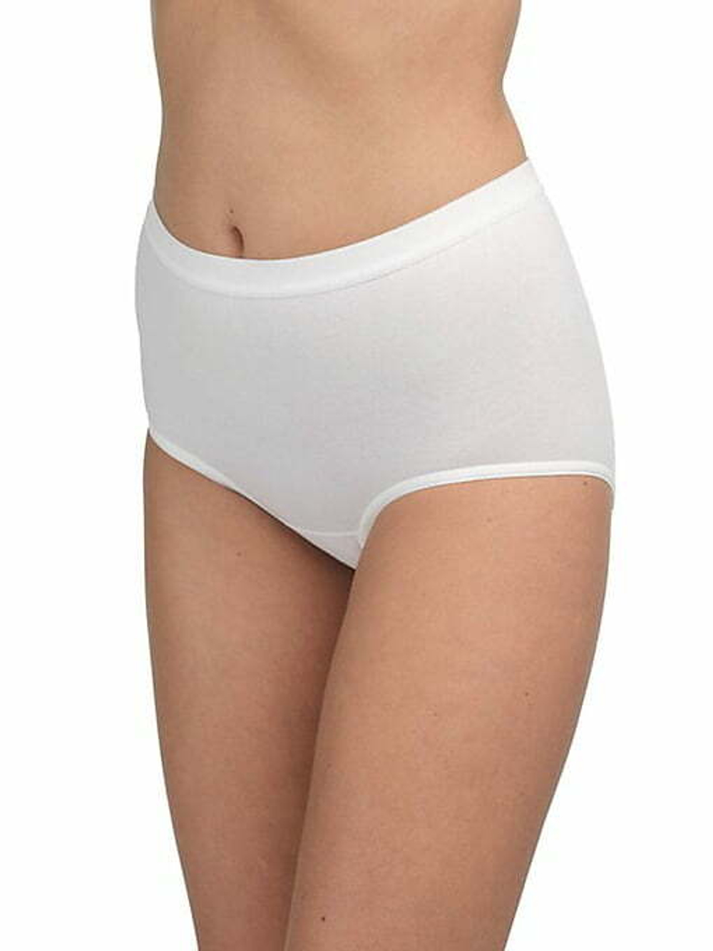 Трусы женские макси Essential белый